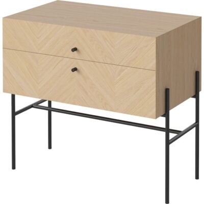 Bolia Luxe 2 Drawer Bedside Table