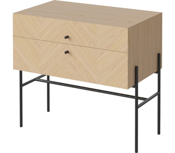 Bolia Luxe 2 Drawer Bedside Table