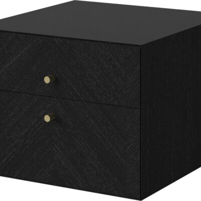 Bolia Luxe 2 Drawer Bedside Table Wall Mounted