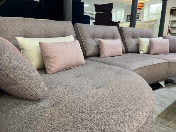 Fama Arianne Love Sofa Fabric Satoru 141 and Nola 72 Ex-Display