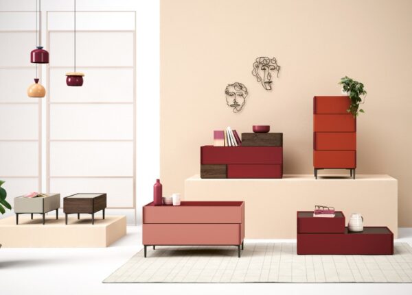 Novamobili GIRO-GIRO Chest of Drawers configuration 4