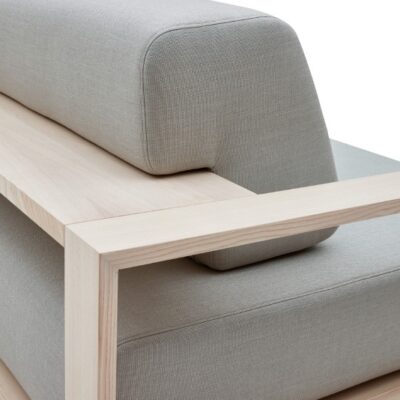 Softline Wood Sofa Bed / Day Bed