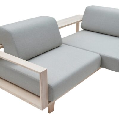 Softline Wood Sofa Bed / Day Bed