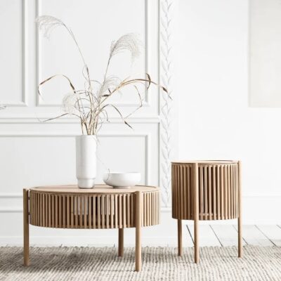 Bolia Story Side Table in Oil or White Oil