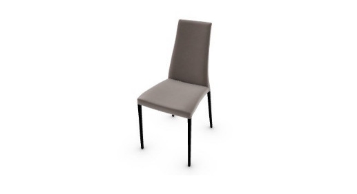 Calligaris Aida Soft 'Softer' Dining Chair - Mud Brown