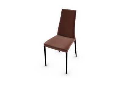 Calligaris Aida Soft 'Softer' Dining Chair - Tobacco