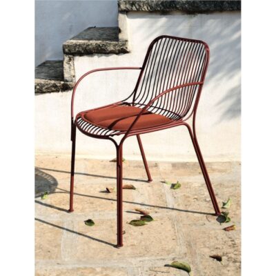 Kartell HIRAY Outdoor Dining Chair with Arms