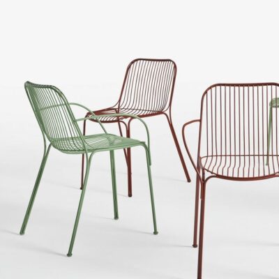 Kartell HIRAY Outdoor Dining Chair with Arms