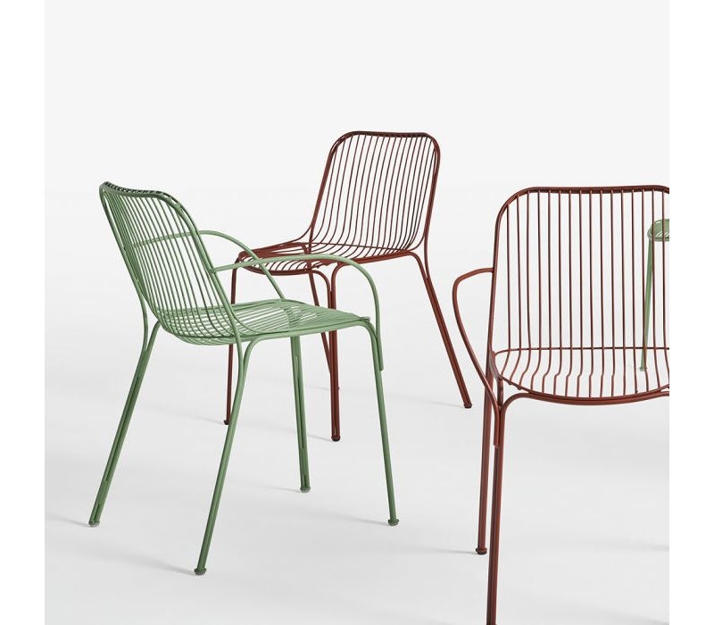 Kartell HIRAY Outdoor Dining Chair with Arms