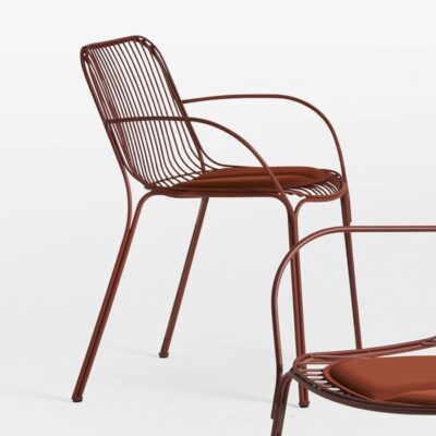 Kartell HIRAY Outdoor Dining Chair with Arms