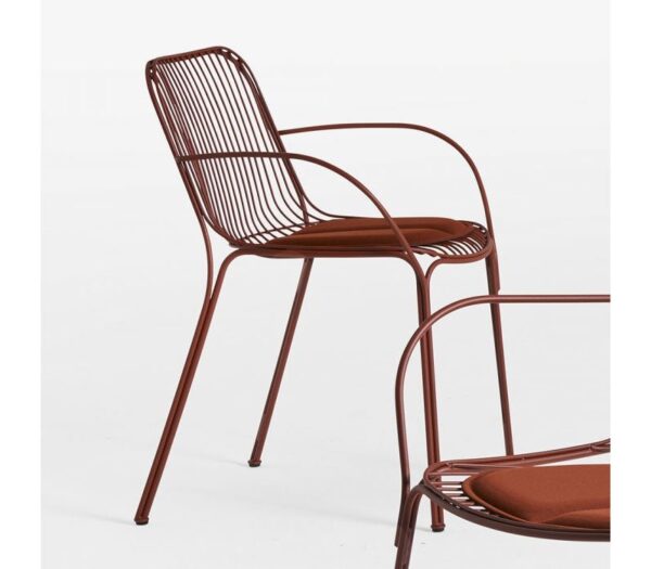 Kartell HIRAY Outdoor Dining Chair with Arms