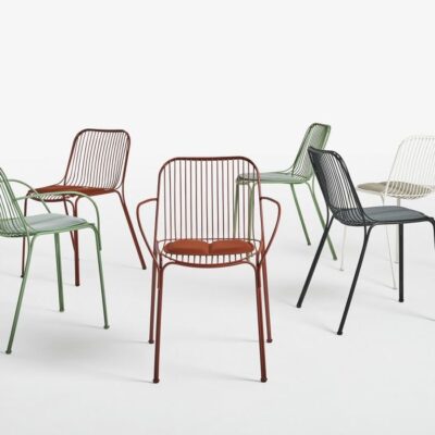 Kartell HIRAY Outdoor Dining Chair with Arms