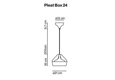 Marset Pleat Box 24 Pendant Light