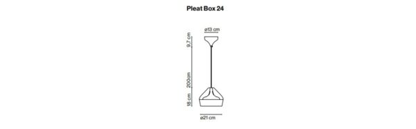 Marset Pleat Box 24 Pendant Light