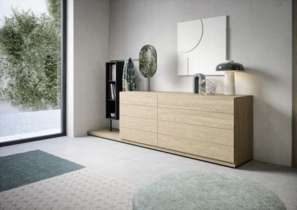 Novamobili EASY 4 Drawer Chest of Drawers 108cm Width