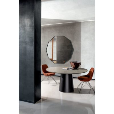 Sovet Italia Totem Fixed Round Dining Table 130cm Diameter