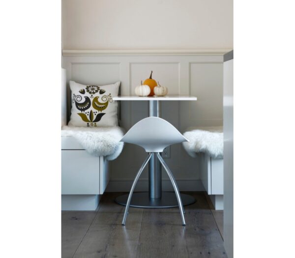 Stua Onda Barstool Chair 46cm White In Stock