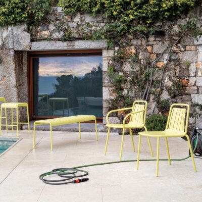 Connubia Calligaris Easy Armless Outdoor Dining Chair