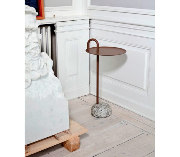 Hay Bowler Side Table Ø36 x H70 Powder Coated Steel Tabletop