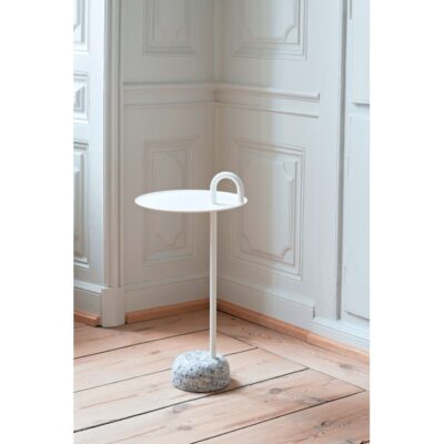 Hay Bowler Side Table Ø36 x H70 Powder Coated Steel Tabletop