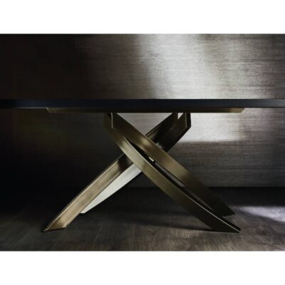 Bontempi Casa Artistico Rectangular Wood, Glass or Marble Dining Table 250cm x 106cm