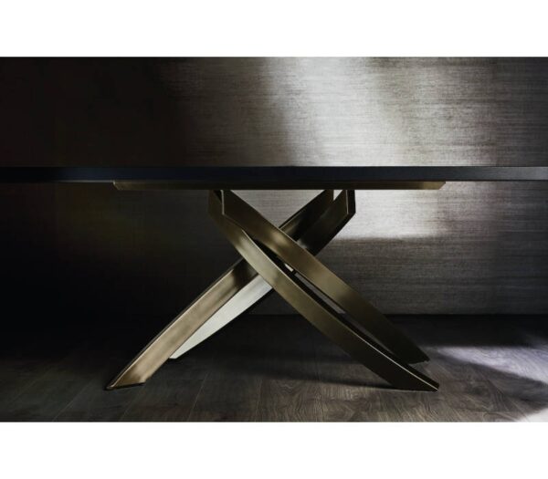 Bontempi Casa Artistico Rectangular Wood, Glass or Marble Dining Table 250cm x 106cm