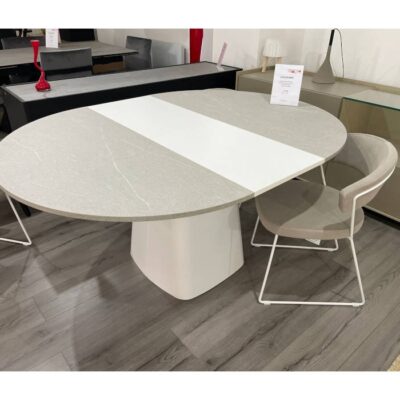 Connubia Calligaris Hey Gio Extending Dining Table Piasentina Stone Ex-Display