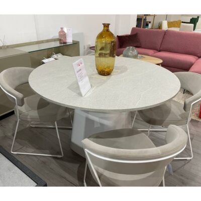 Connubia Calligaris Hey Gio Extending Dining Table Piasentina Stone Ex-Display