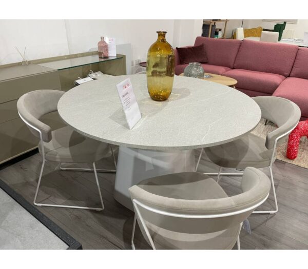 Connubia Calligaris Hey Gio Extending Dining Table Piasentina Stone Ex-Display