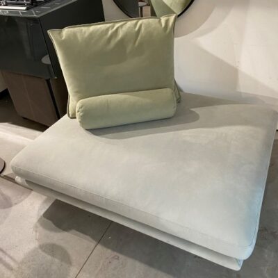 Ligne Roset Prado Footstool with Back Cushion and Bolster