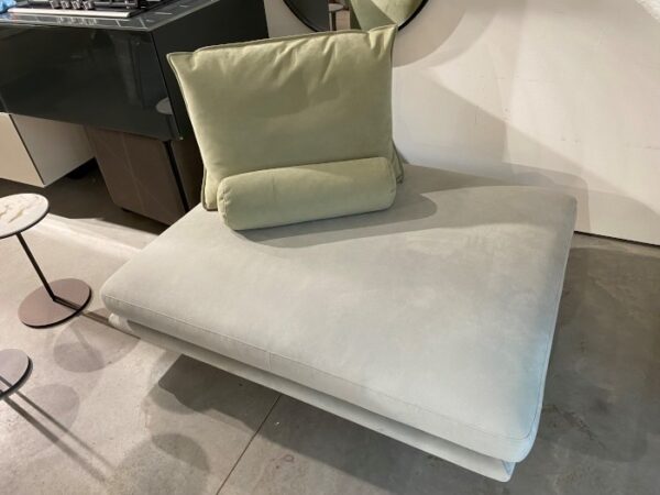 Ligne Roset Prado Footstool with Back Cushion and Bolster