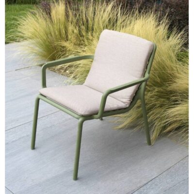 Nardi Outdoor Doga Relax Lounge Chair with Waterproof Seat Cushion at Urbansuite