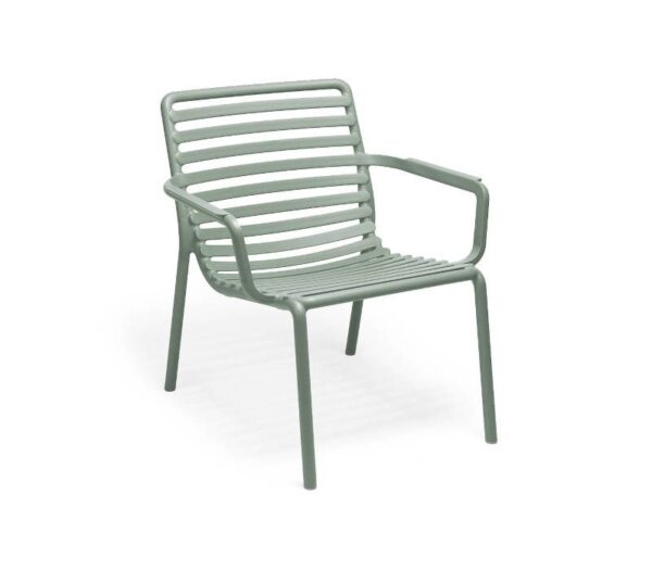 Nardi Outdoor Doga Relax Lounge Chair With Waterproof Seat Cushion – Menta – In Stock at Urbansuite