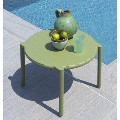 Nardi Outdoor Doga Round Side Coffee Table at Urbansuite