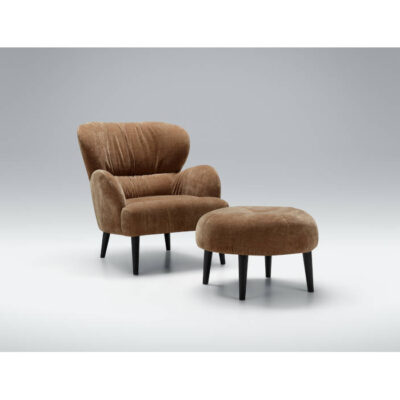 Sits Ross Home Armchair Lounge Chair with Footstool at Urbansuite