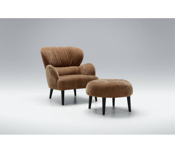 Sits Ross Home Armchair Lounge Chair with Footstool at Urbansuite