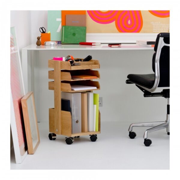 Wireworks Casper Roller Workspace Organiser Trolley