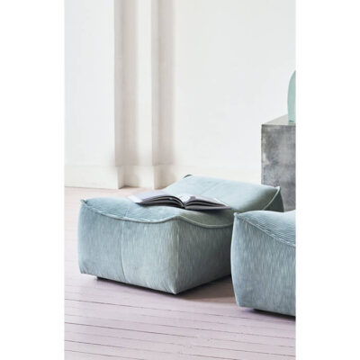 Montis Florence Ottoman (Footstool) in Fabric or Leather at Urbansuite