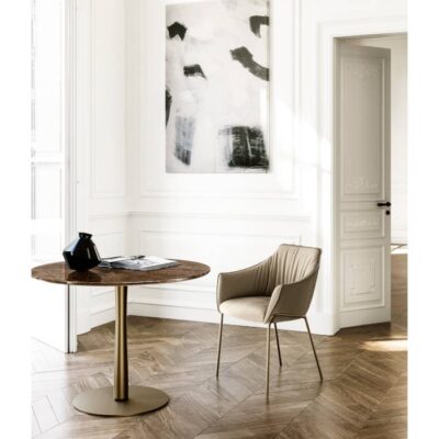 Eforma ERA Dining Chair with 4 Metal Legs