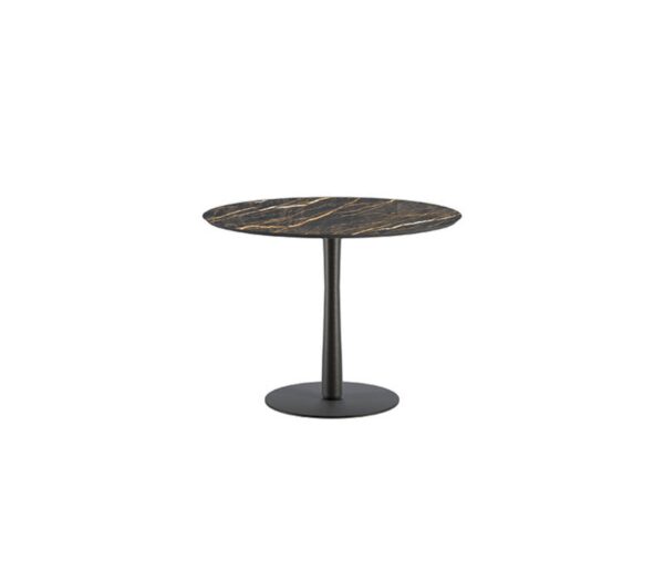 Eforma FILU Bistro Round Dining Table Ceramic Top