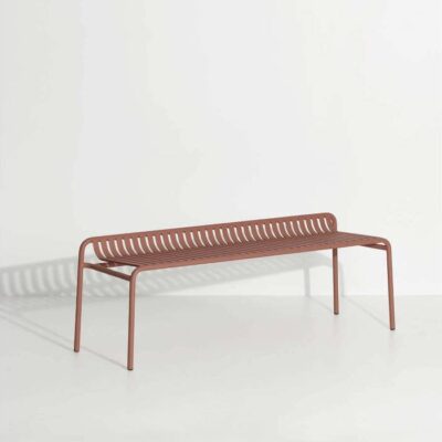 Petite Friture Week-end Outdoor Bench Without Back