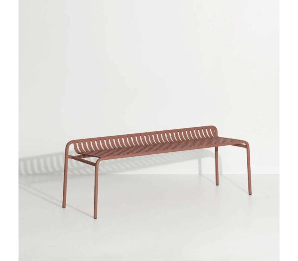 Petite Friture Week-end Outdoor Bench Without Back