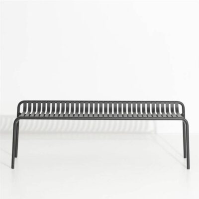 Petite Friture Week-end Outdoor Bench Without Back