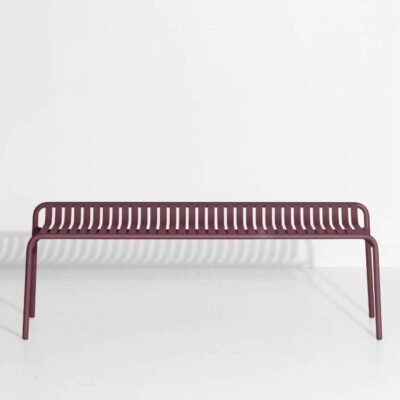 Petite Friture Week-end Outdoor Bench Without Back