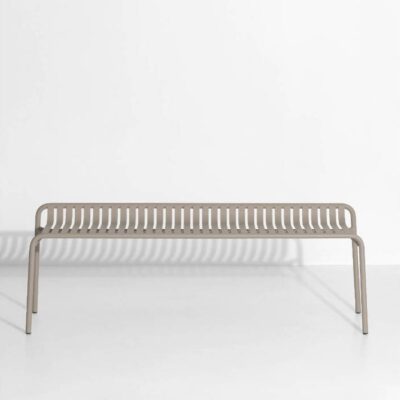 Petite Friture Week-end Outdoor Bench Without Back