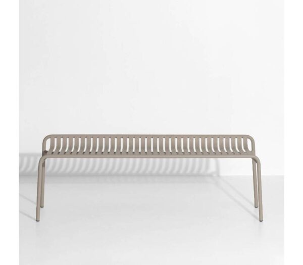 Petite Friture Week-end Outdoor Bench Without Back