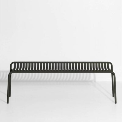 Petite Friture Week-end Outdoor Bench Without Back