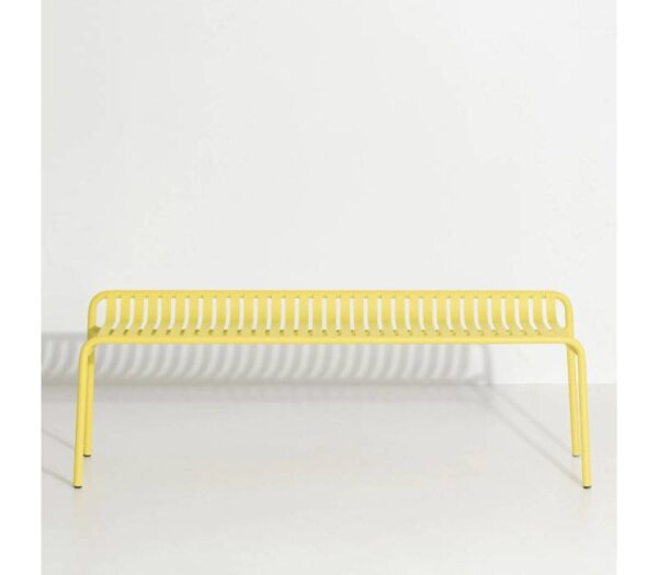 Petite Friture Week-end Outdoor Bench Without Back