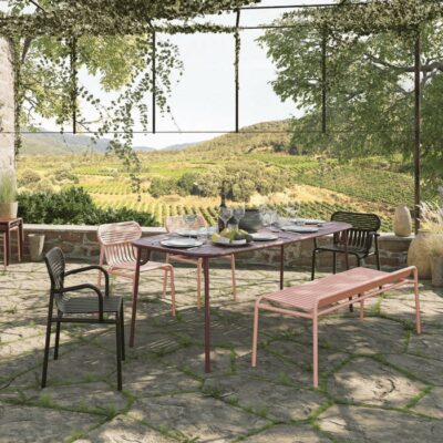 Petite Friture Week-end Outdoor Chair with Armrests