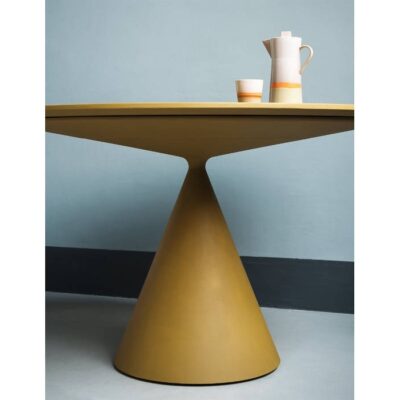 Desalto Clay Dining Table Round ⌀140cm in Handcraft Finishes